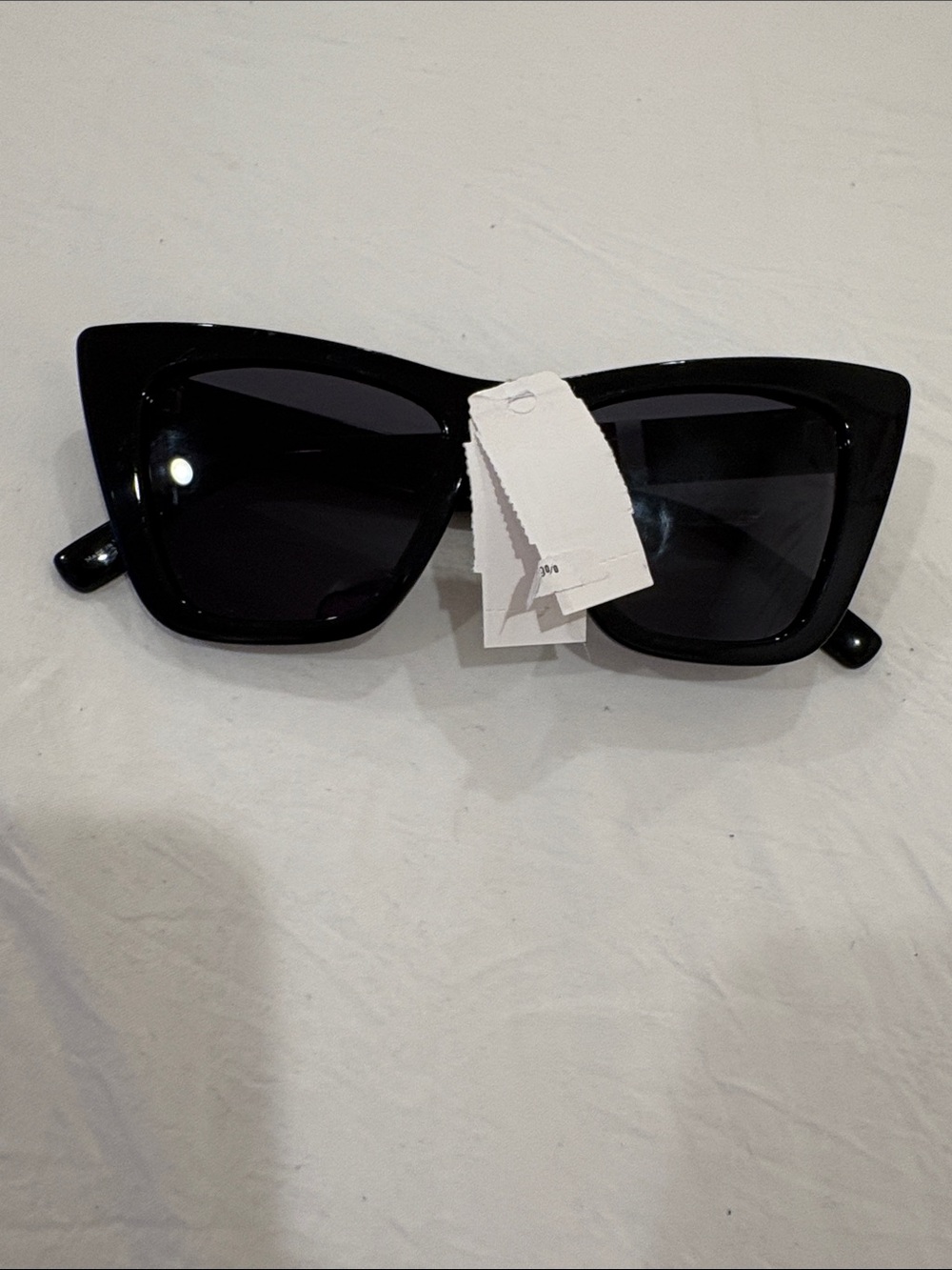 Kurt Geiger Black Cat-Eye Sunglasses